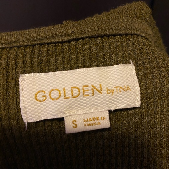 ⚠️SOLD⚠️ TNA Hooded Waffle Sweater - Picture 2 of 2